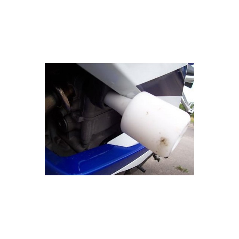 R&G(アールアンドジー) クラッシュプロテクター ホワイト GSX-R1000(K5-K6) RG-CP0140WH