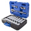 Kobalt 573347 19-Piece 3/8-Inch Drive Mechanic's Tool Set with Hard