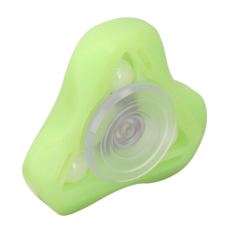 Triangle Fingertip Rotation Toy Resin Metal Glow in Night Anxiety