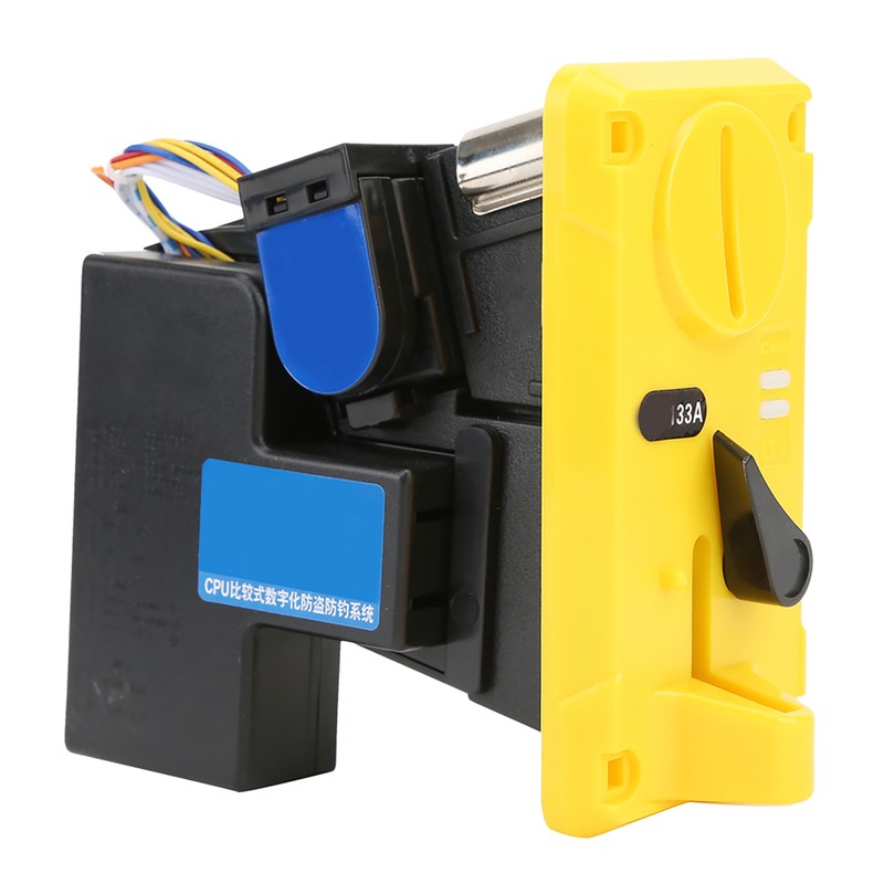 Comparative Coin Selector Box Acceptor CPU with LED Light Flip