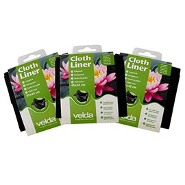 velda Cloth Planting Basket Liner 45 x 45cm (3 Pack)