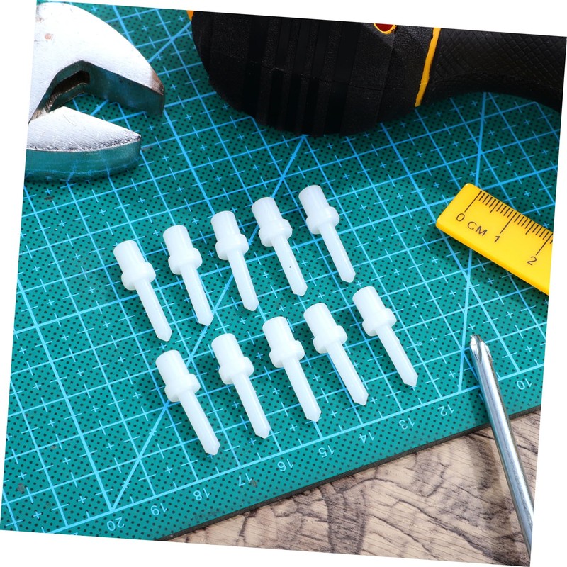 Housoutil Shutter Pins, 60PCS Shutter Repair Bolts, Plastic Plantation Shutter