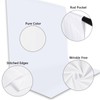 Zdada White Backdrop Screen Background,7x10ft/2.1x3M Collapsible Background Photography，Washable Polyester Photography