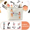 Kytpyi Small Cosmetic Bag for Handbag, Makeup Bag for Sisters