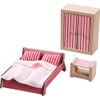 Haba 301988 Little Friends Dollhouse Furniture Master Bedroom Set