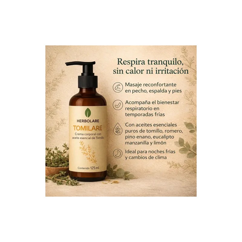 Tomilare Crema Corporal Con Tomillo 125 Ml
