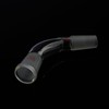 stonylab 105 Degree Curved Adapter, Borosilicate Glass Distillation Adapter 105