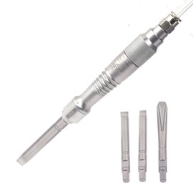 Micro Air Scaler Chisel Gouge Splitting Pneumatic Scrapers Sets Medical Gypsum Breaker Stomatology Engrave 3pcs Flat Chisel Bull Point Chisel