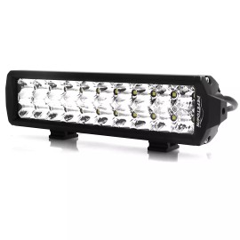 Pefetown 12 inch LED Work Light Bar Combo Offroad SUV Car 4WD Truck Van Boat Driving Lamp