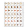 QWORK® 12 Sheets Coin Collection Pages, Coin Pocket for Coin