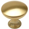 Cosmas® 5305BB Brushed Brass Traditional Round Solid Cabinet Hardware Knob