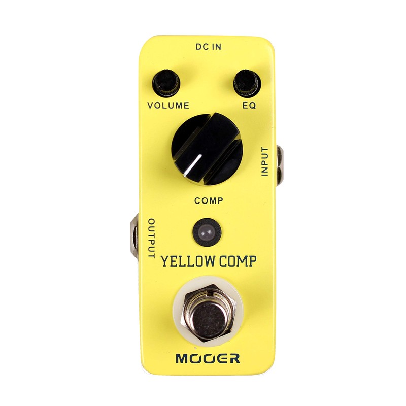 Mooer MCS2 Yellow Compression Effects Pedal