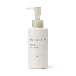 MUJI 84464928 Sunscreen Gel, SPF50+ PA++++, 5.9 fl oz (150 ml)