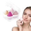 PROFICO Make Up Sponge Set, 4 Pieces Beauty Blender Foundation