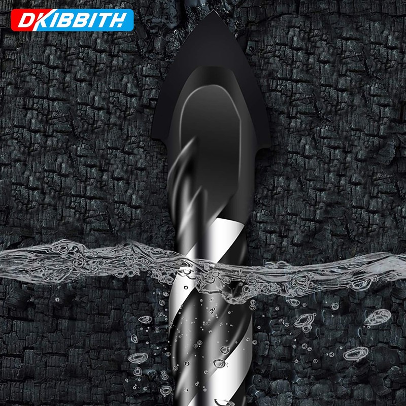 10-Piece 3/16" Masonry Drill Bits for Tile Glass Ceramic Wall