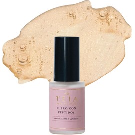 TEIA COSMETICOS Suero de Péptidos Revitalizante - 95.40% ingredientes naturales - Luminosidad y firmeza - 30g