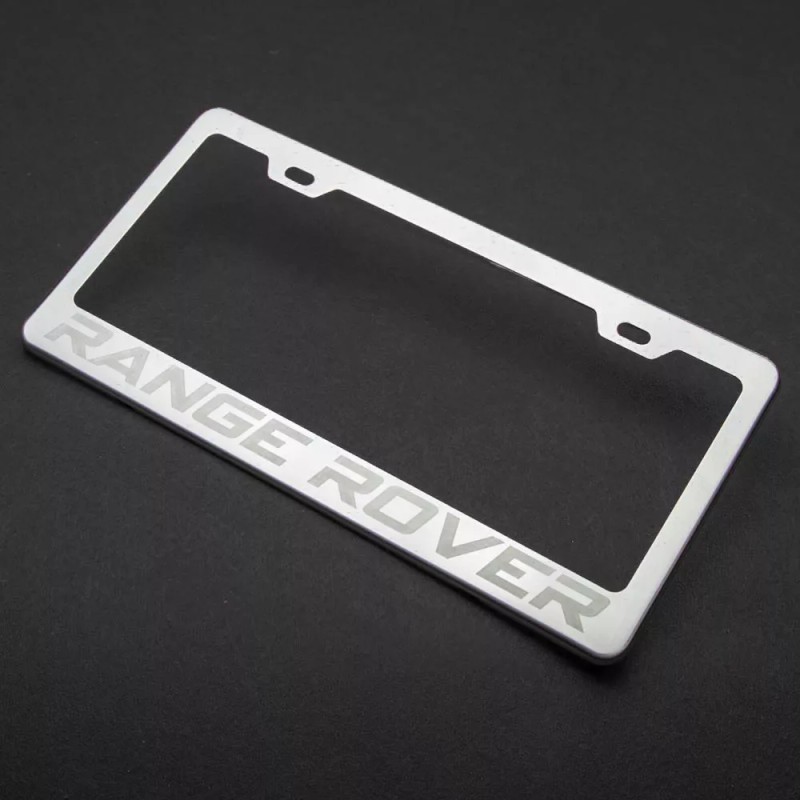 KA DEPOT Range Rover Laser Engraved Stainless Steel License Plate