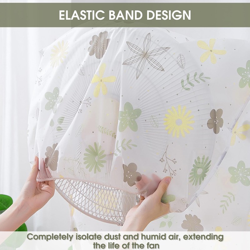 Bimkole All-Inclusive Electric Fan Dust Covers, Standing Round Fan Dust