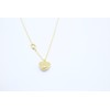 Coach CG068-GLD Women's Heart Necklace, Gold