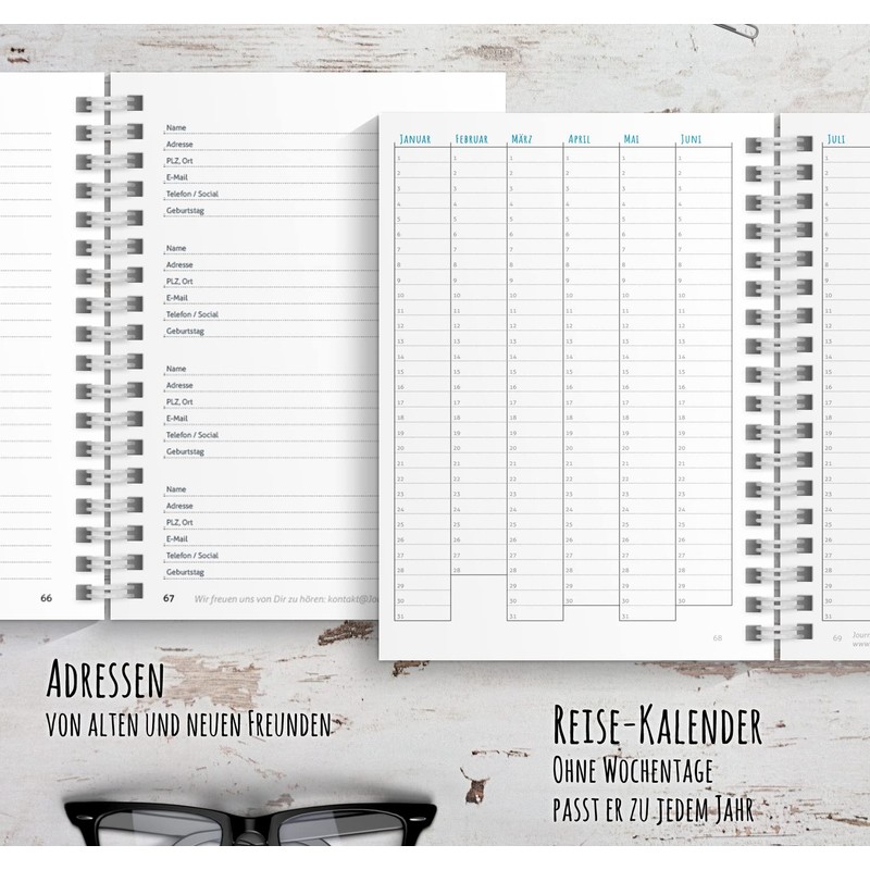 Travel Journal Canada For Selberschreiben/leaving gift