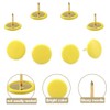 YOSAWA 150PCS Thumb Tacks Push Pins Plastic Round Head Board