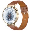 [SQHYWJ] Genuine Leather Watch Band 18mm 20mm Sweatproof Quick Release