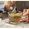 Natural Green Tea leaves 40 Count, Biodegradable Pyramid Tea Bags,