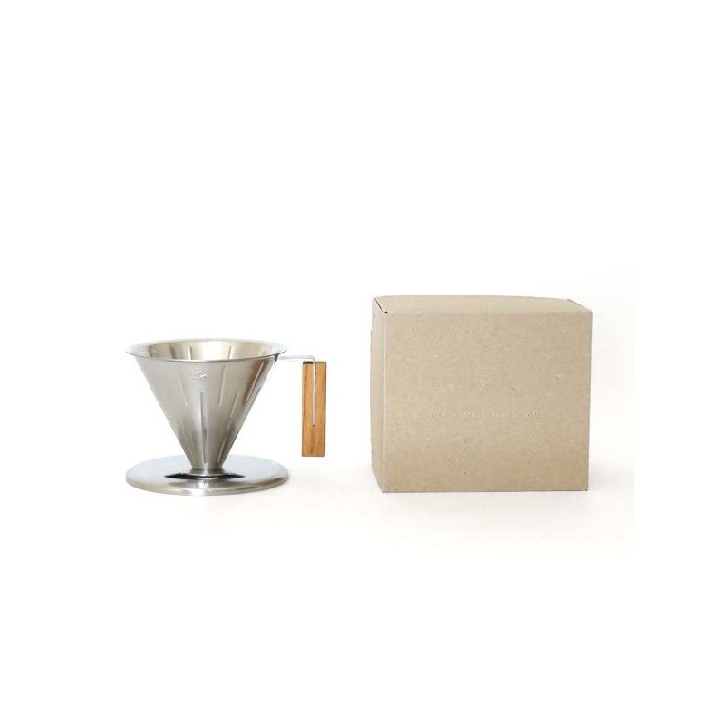 GLOCAL STANDARD PRODUCTS TSUBAME M&W Dripper 2.0 / SUS Silver