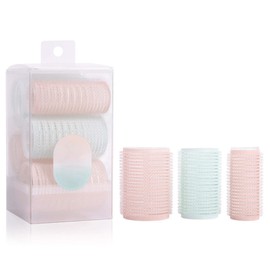 Uymaty Hair Rollers, Salon Hairdressing Rollers, 6 Pieces Self Grip Hair Rollers Set with 3 Sizes, Salon Hairdresser Curling Tool Curling and Styling Long Hair, Short Hair and Fringe