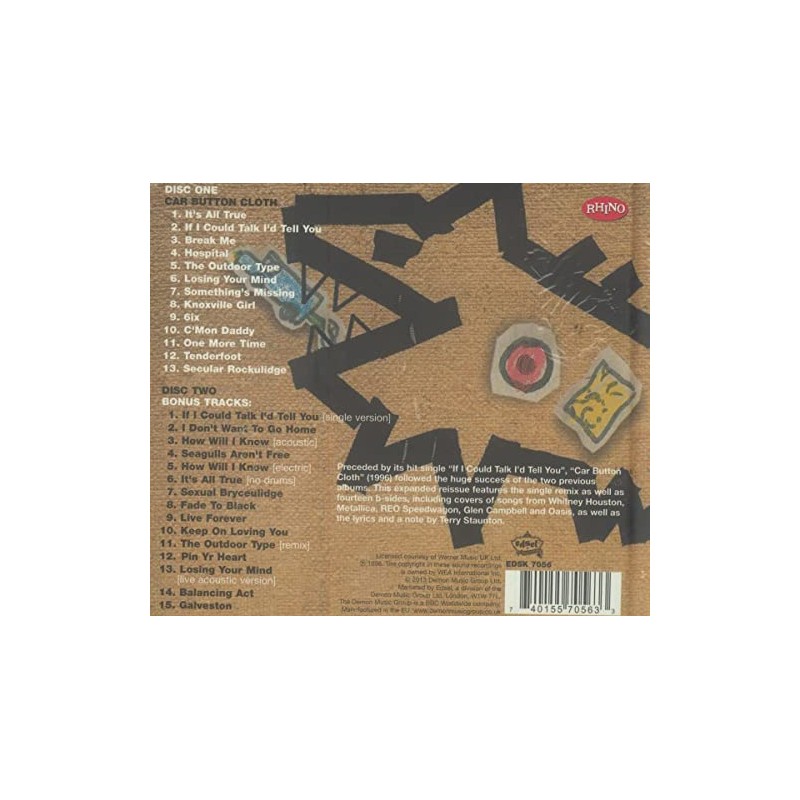 Car Button Cloth (Deluxe 2Cd Edition)