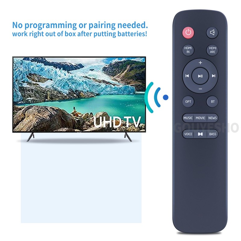 PZL New Replacement Remote Control Compatible with JBL Cinema Soundbar