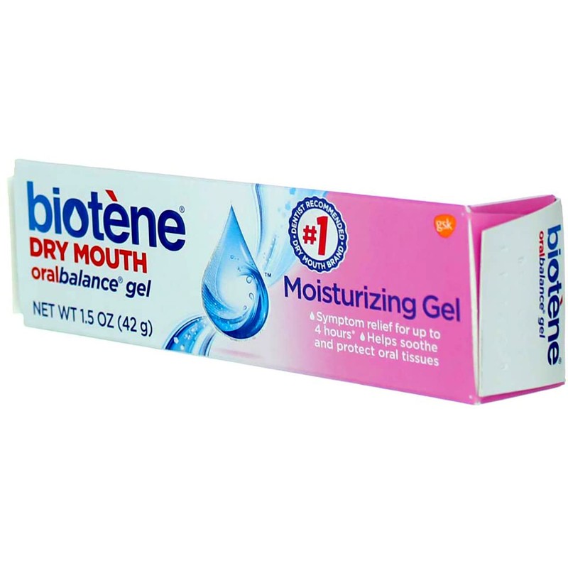 Biotene Oralbalance Dry Mouth Moisturizer Gel 1.50 oz (Pack of