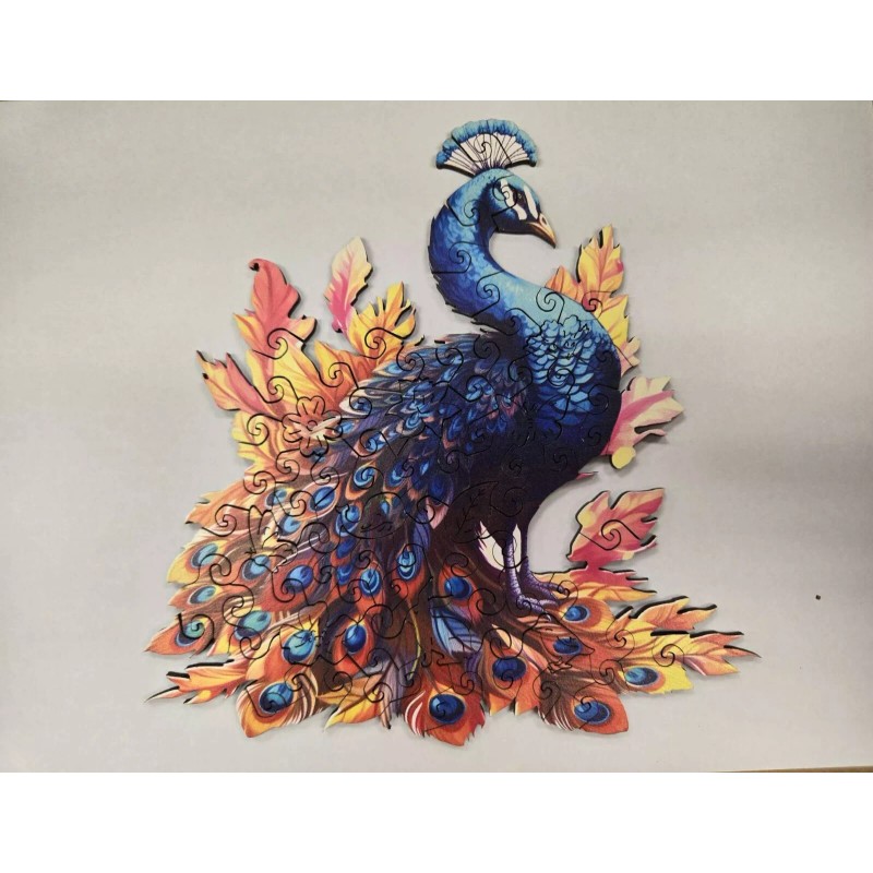 Quordle Puzzles New Quordle Puzzles Striking Peacock Wooden Jigsaw Fabulous