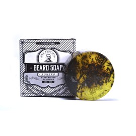 DON PORFIRIO - Jabón de Aseo y Afeitado Para Barba y Bigote Aroma a Romero, Cont. 100g.