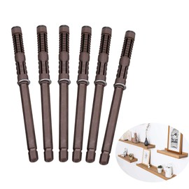 HXHYQKP 6PCS Premium Concealed Floating Shelf Brackets (6PCS (10 x 100mm))