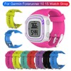 Adjustable Soft Silicone Replacement Wrist Watch Strap with Tool Pins