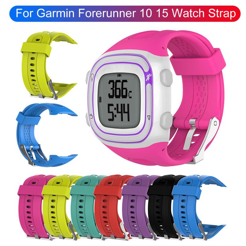 Adjustable Soft Silicone Replacement Wrist Watch Strap with Tool Pins