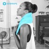 ICEWRAPS 7"x28" Neck Clay Ice Pack | Long Ice Cooling