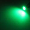 T10 194 168 LED Dash Instrument Light Bulbs Green with