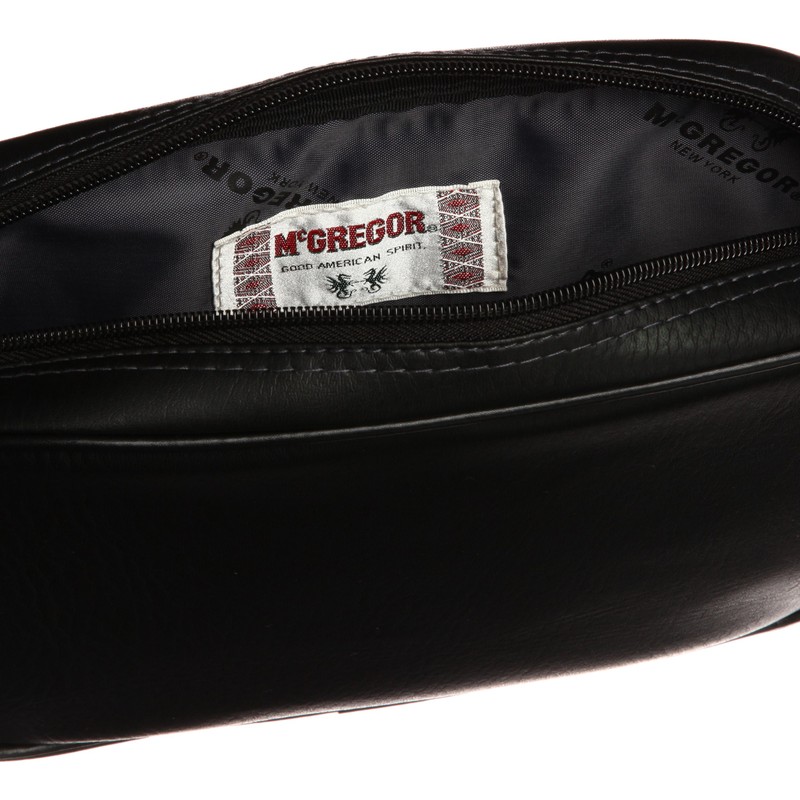 McGregor 21855 BK Men's Lightweight Second Bag, Black