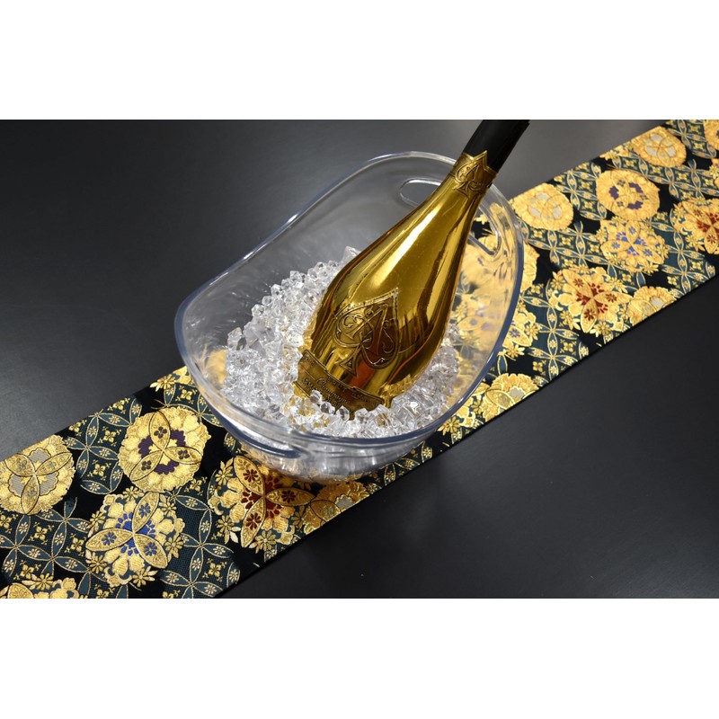 Shinsendo Kimono Table Runner, Japanese Hospitality, Japanese Table Coordination, 70.9