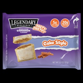 Legendary Foods Tasty Pastry Brown Sugar Cinnamon 61g