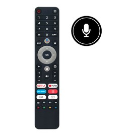 VINABTY Replacement Voice Remote Control Compatible with CHIQ TV U43QM8G U50QM8G U55QM8G L40QH7G L32QM8G L32H8CG