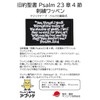 Psalm Patch 23:4 Velcro Attachment Military Airsoft Embroidery Patch