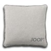 Joop! Kissenhülle Uni Doubleface Graphit-Rauch Baumwolle/Polyacryl, Maße: 50cm x 50cm,