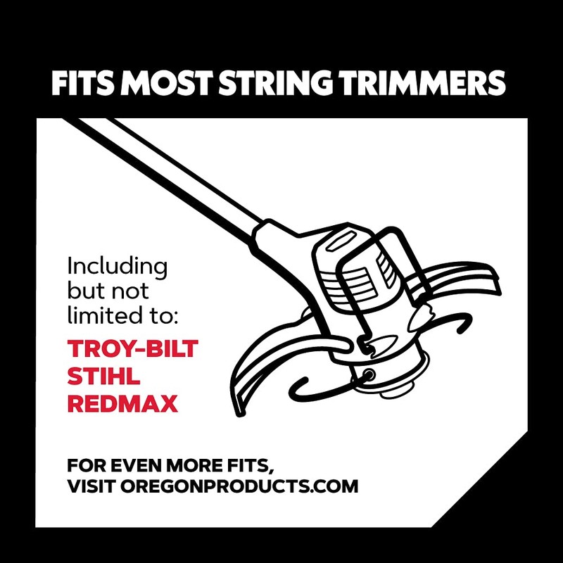 Oregon Universal Trimmer Head Replacement, For Gas and Electric Trimmers