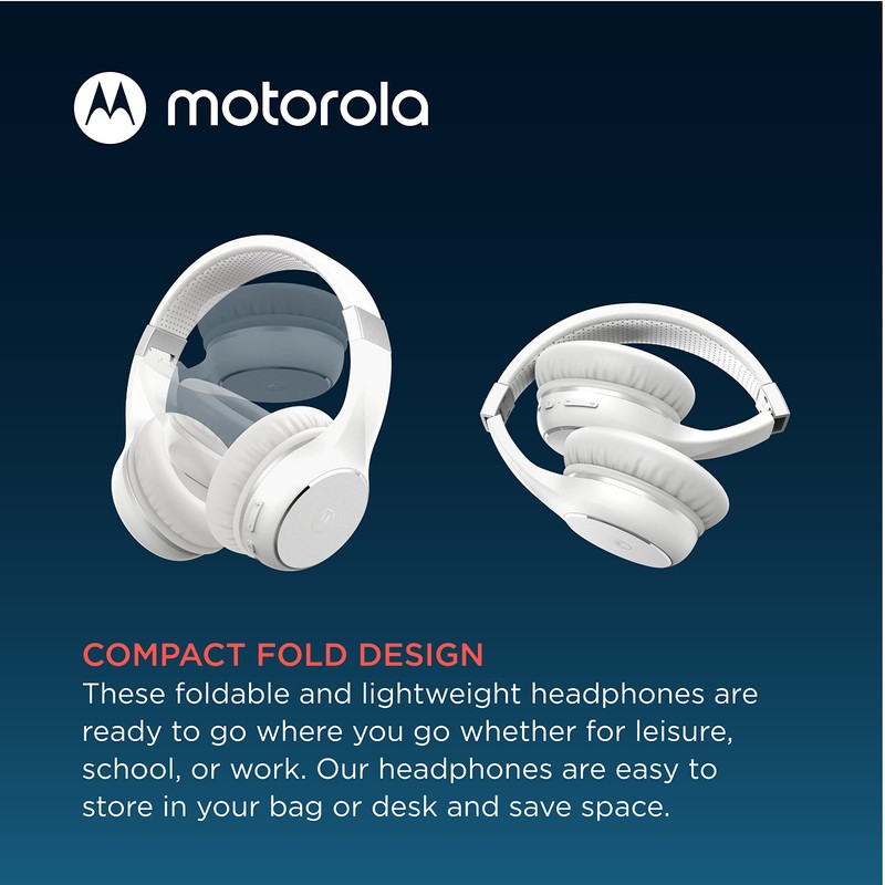 Motorola - Moto XT220 Auriculares Inalámbricos Bluetooth Plegables Linea 2022