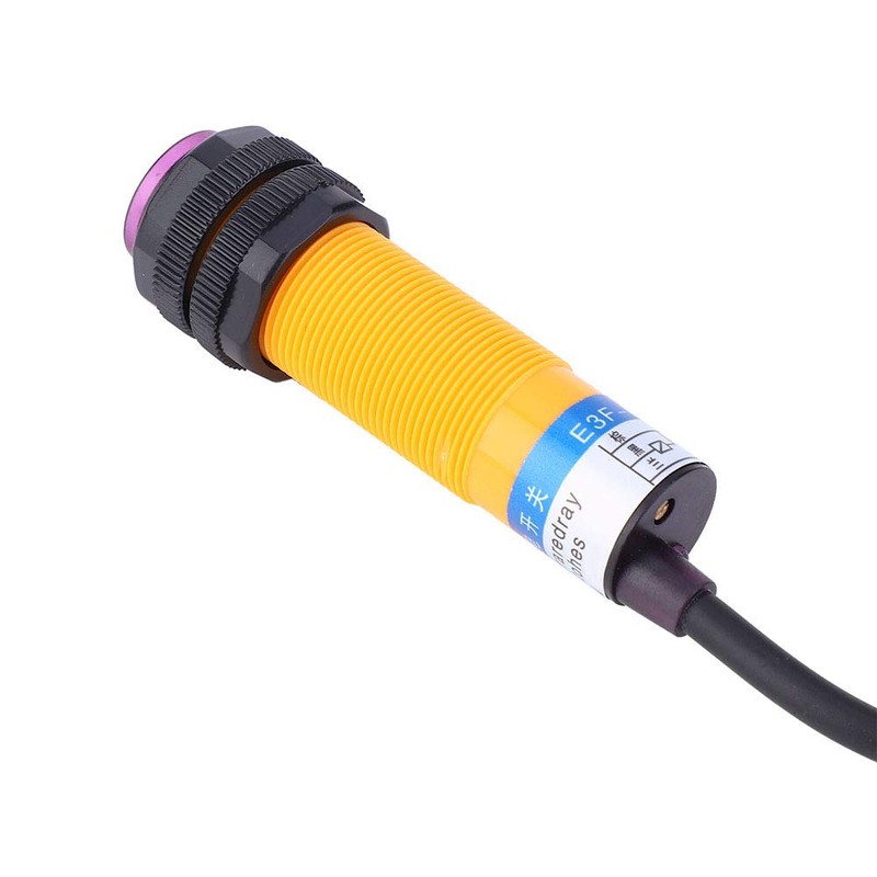 10PCS E3F-DS30C4 Interruptor Fotoeléctrico Sensor Fotoeléctrico Difuso Interruptor 10-30VDC 3