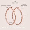 BONNYBIRD® BonnyFly Premium Hoop Earrings for Women, Made of Surgical