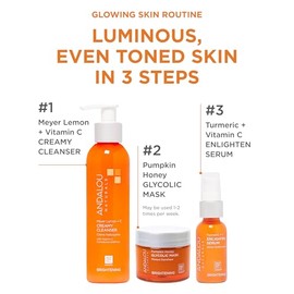 Andalou Naturals Pumpkin Honey Glycolic Mask, 1.7 Ounce